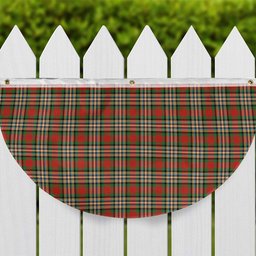 ScotsTee Shop Scottish McGill Ancient Tartan Non-Pleated Fan Flag Bunting Banner