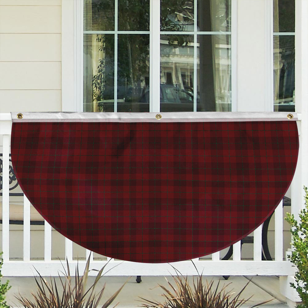 ScotsTee Shop Scottish Stirling of Keir Tartan Non-Pleated Fan Flag Bunting Banner