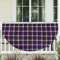 ScotsTee Shop Scottish MacDonald Dress Modern SC Tartan Non-Pleated Fan Flag Bunting Banner