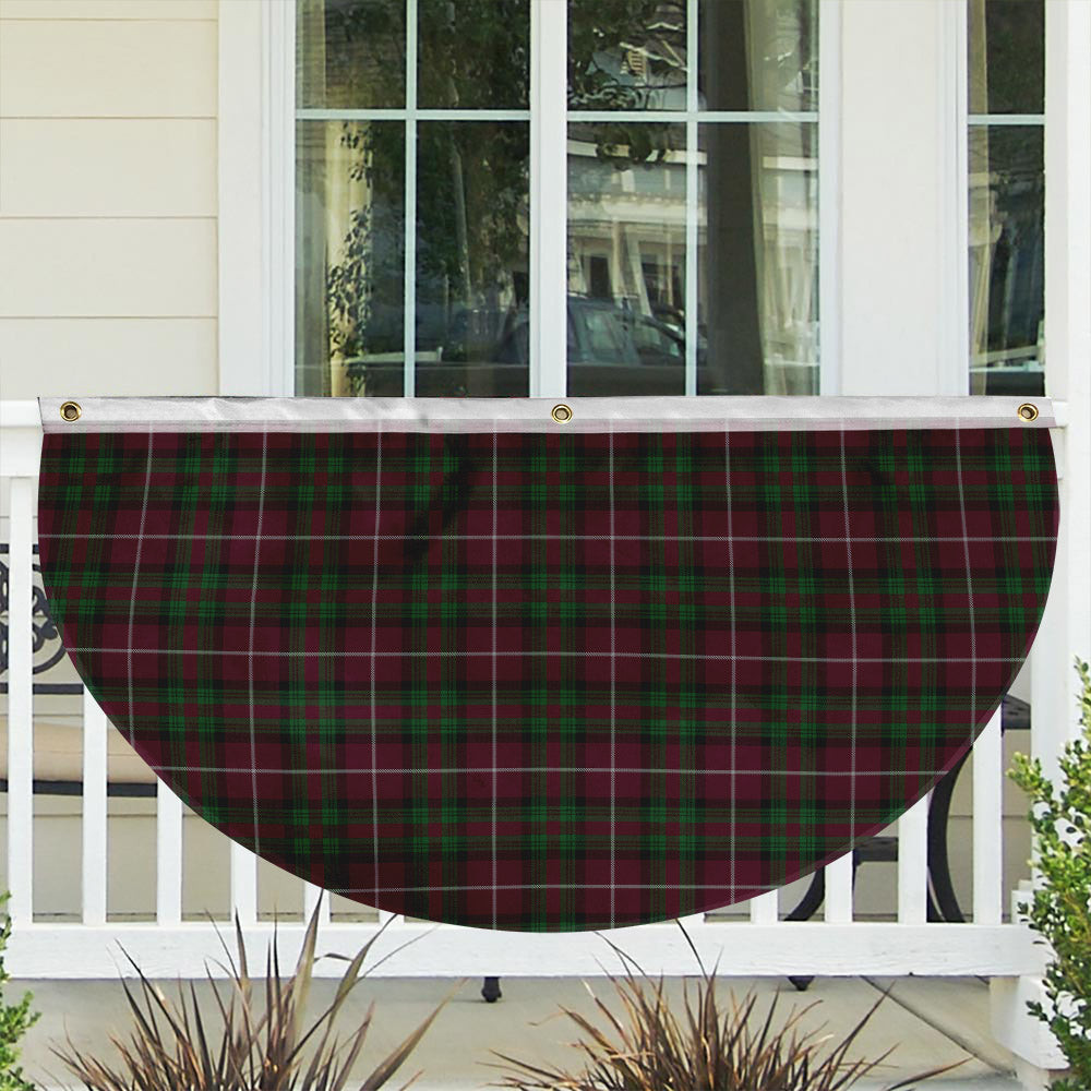 ScotsTee Shop Scottish Stewart of Bute Hunting Tartan Non-Pleated Fan Flag Bunting Banner