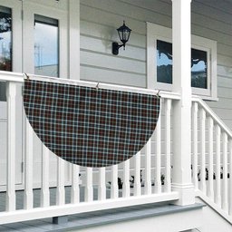 ScotsTee Shop Scottish McThomas Hunting Modern Tartan Non-Pleated Fan Flag Bunting Banner