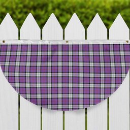 ScotsTee Shop Scottish Sinclair Dress (Dance) Ancient Clan Tartan Non-Pleated Fan Flag Bunting Banner