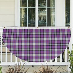 ScotsTee Shop Scottish Sinclair Dress (Dance) Ancient Clan Tartan Non-Pleated Fan Flag Bunting Banner