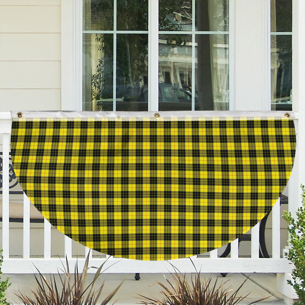 ScotsTee Shop Scottish MacLeod of Lewis Modern Tartan Non-Pleated Fan Flag Bunting Banner
