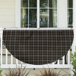 ScotsTee Shop Scottish Stewart Old Weathered Tartan Non-Pleated Fan Flag Bunting Banner