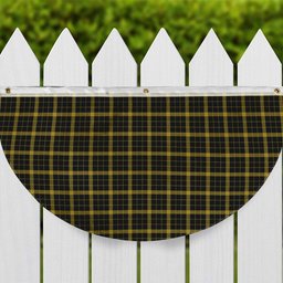 ScotsTee Shop Scottish Raeburn Tartan Non-Pleated Fan Flag Bunting Banner