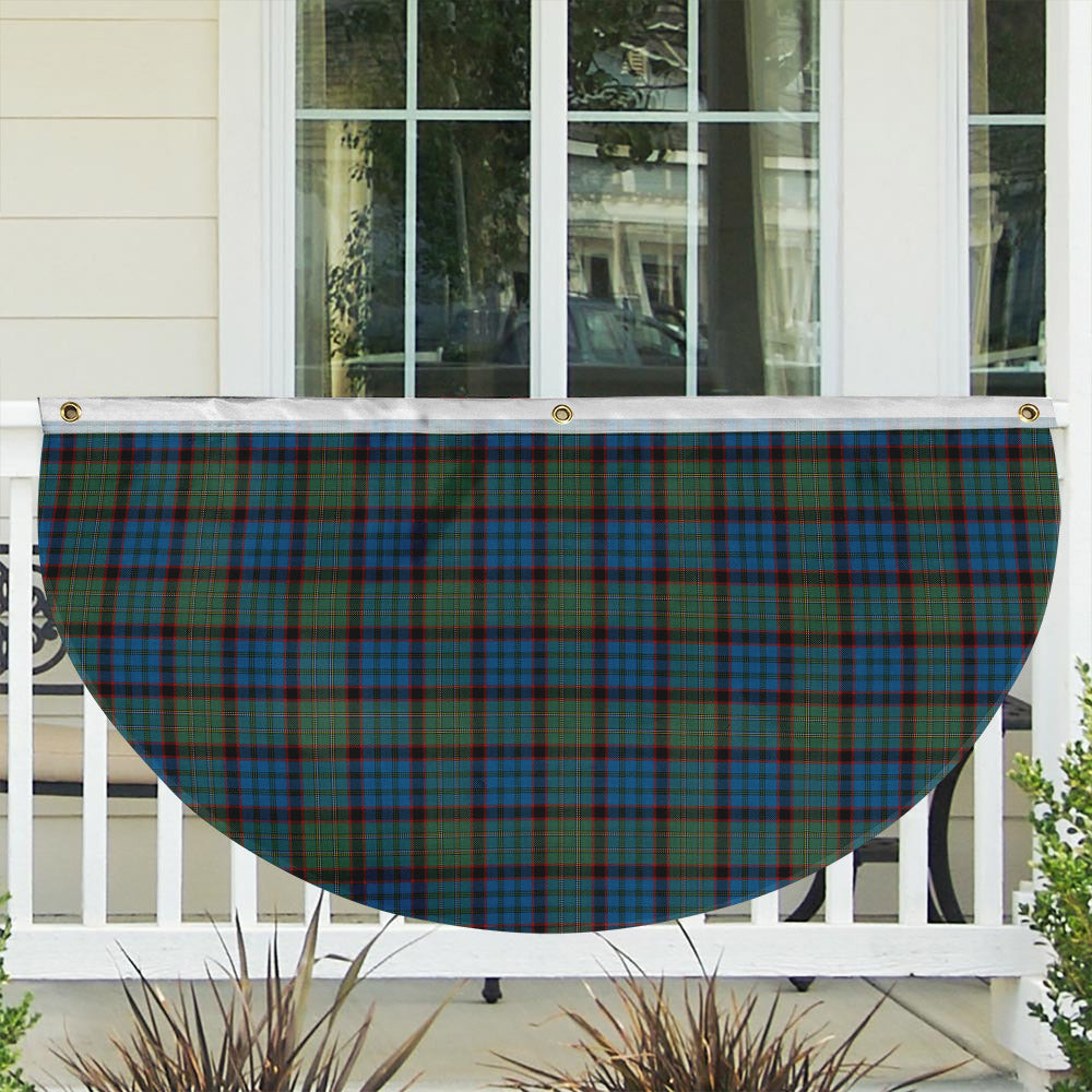 ScotsTee Shop Scottish MacNeacail Hunting Tartan Non-Pleated Fan Flag Bunting Banner