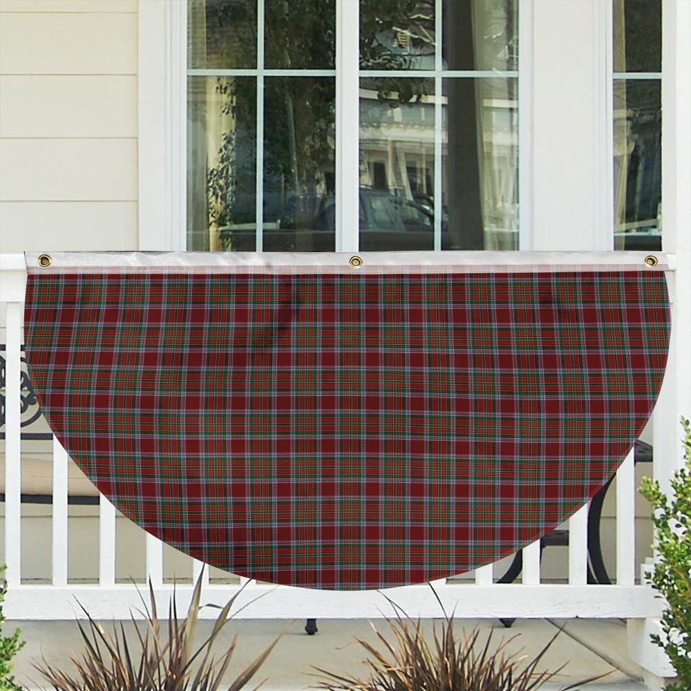 ScotsTee Shop Scottish McBain Chief Tartan Non-Pleated Fan Flag Bunting Banner