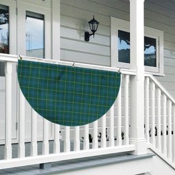 ScotsTee Shop Scottish Hay Hunting Tartan Non-Pleated Fan Flag Bunting Banner