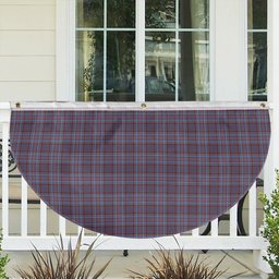 ScotsTee Shop Scottish Royal Canadian Air Force Ancient Tartan Non-Pleated Fan Flag Bunting Banner