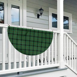 ScotsTee Shop Scottish Kincaid Modern Tartan Non-Pleated Fan Flag Bunting Banner
