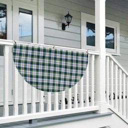 ScotsTee Shop Scottish Macnaghten Dress Ancient Tartan Non-Pleated Fan Flag Bunting Banner