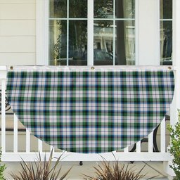 ScotsTee Shop Scottish Macnaghten Dress Ancient Tartan Non-Pleated Fan Flag Bunting Banner