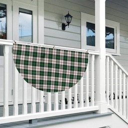 ScotsTee Shop Scottish Ross Arisaid Ancient Tartan Non-Pleated Fan Flag Bunting Banner