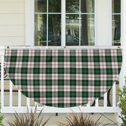 ScotsTee Shop Scottish Ross Arisaid Ancient Tartan Non-Pleated Fan Flag Bunting Banner