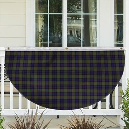 ScotsTee Shop Scottish MacLellan Modern Tartan Non-Pleated Fan Flag Bunting Banner