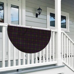 ScotsTee Shop Scottish MacDonald of Clanranald Tartan Non-Pleated Fan Flag Bunting Banner