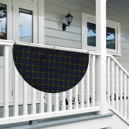 ScotsTee Shop Scottish Gunn Modern Tartan Non-Pleated Fan Flag Bunting Banner