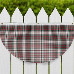 ScotsTee Shop Scottish MacBean Dress Modern Tartan Non-Pleated Fan Flag Bunting Banner