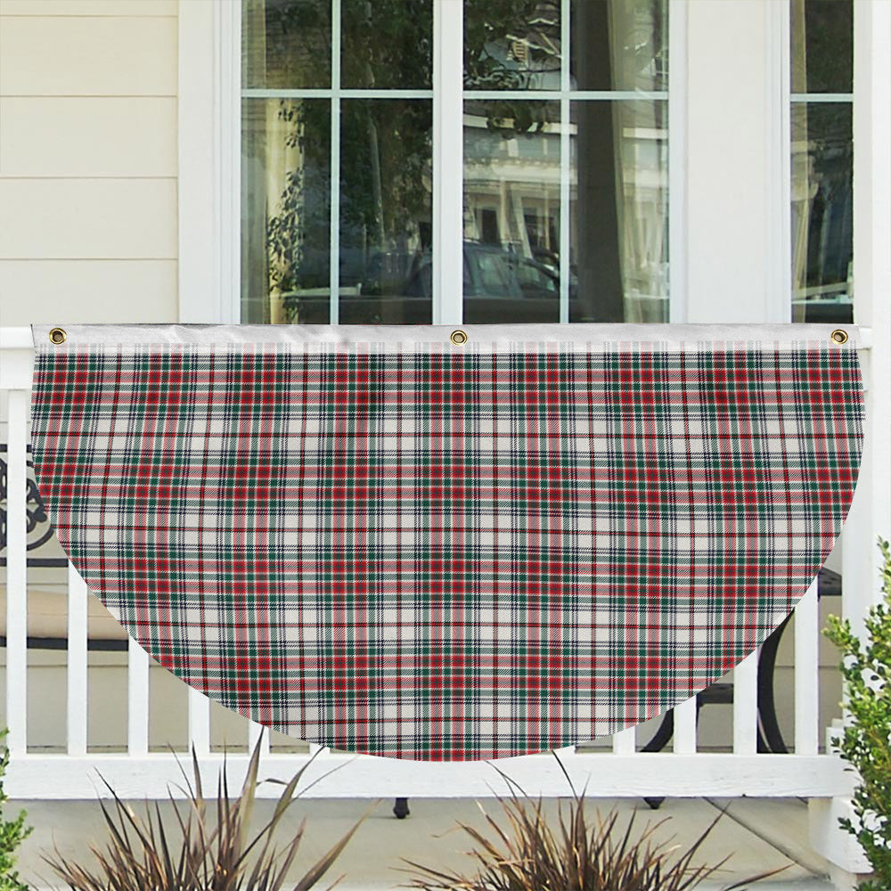 ScotsTee Shop Scottish MacBean Dress Modern Tartan Non-Pleated Fan Flag Bunting Banner