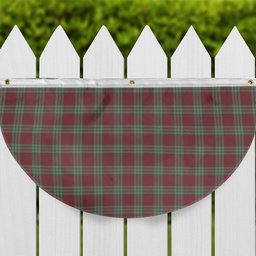 ScotsTee Shop Scottish MacGregor Hunting Ancient Tartan Non-Pleated Fan Flag Bunting Banner