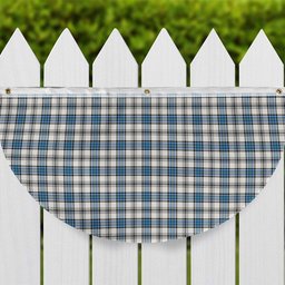 ScotsTee Shop Scottish Hannay Ancient Tartan Non-Pleated Fan Flag Bunting Banner