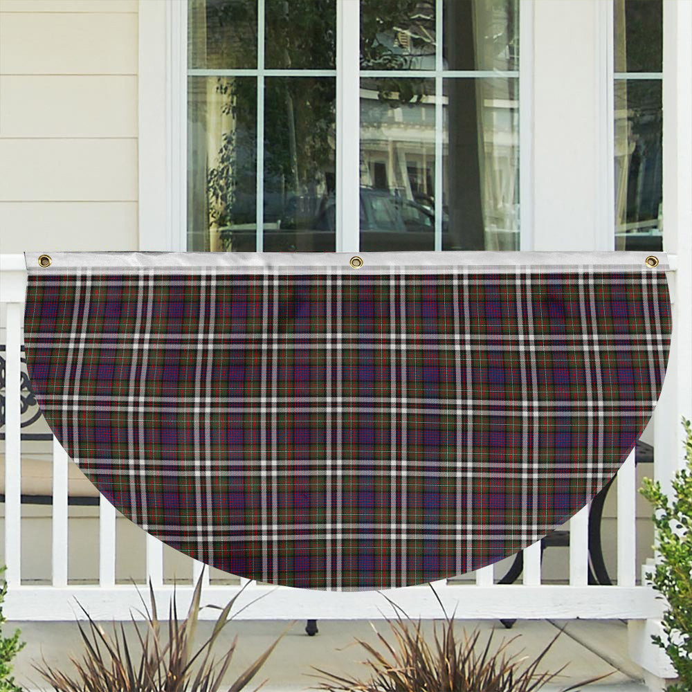 ScotsTee Shop Scottish McDonell of Glengarry Dress Modern Tartan Non-Pleated Fan Flag Bunting Banner