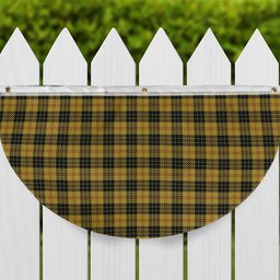 ScotsTee Shop Scottish MacLeod Tartan Non-Pleated Fan Flag Bunting Banner
