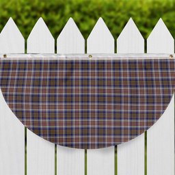 ScotsTee Shop Scottish Lysaght Dress Tartan Non-Pleated Fan Flag Bunting Banner