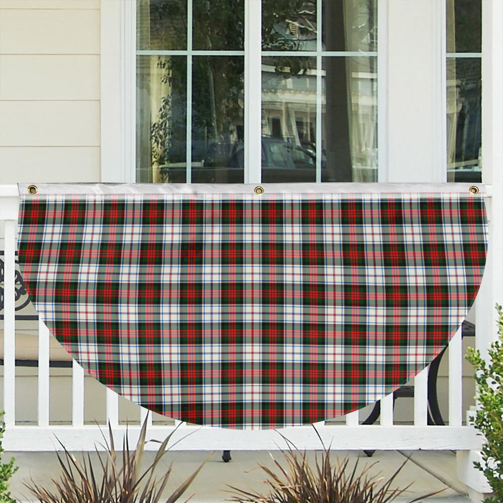 ScotsTee Shop Scottish MacDuff Dress Modern SC Tartan Non-Pleated Fan Flag Bunting Banner