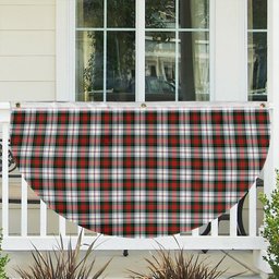 ScotsTee Shop Scottish MacDuff Dress Modern SC Tartan Non-Pleated Fan Flag Bunting Banner