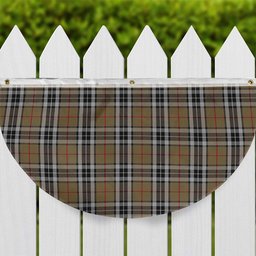 ScotsTee Shop Scottish Thomson Camel Tartan Non-Pleated Fan Flag Bunting Banner