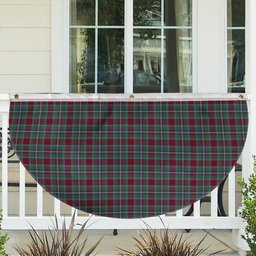 ScotsTee Shop Scottish Spens Tartan Non-Pleated Fan Flag Bunting Banner
