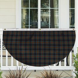 ScotsTee Shop Scottish Stewart Black 2 Tartan Non-Pleated Fan Flag Bunting Banner