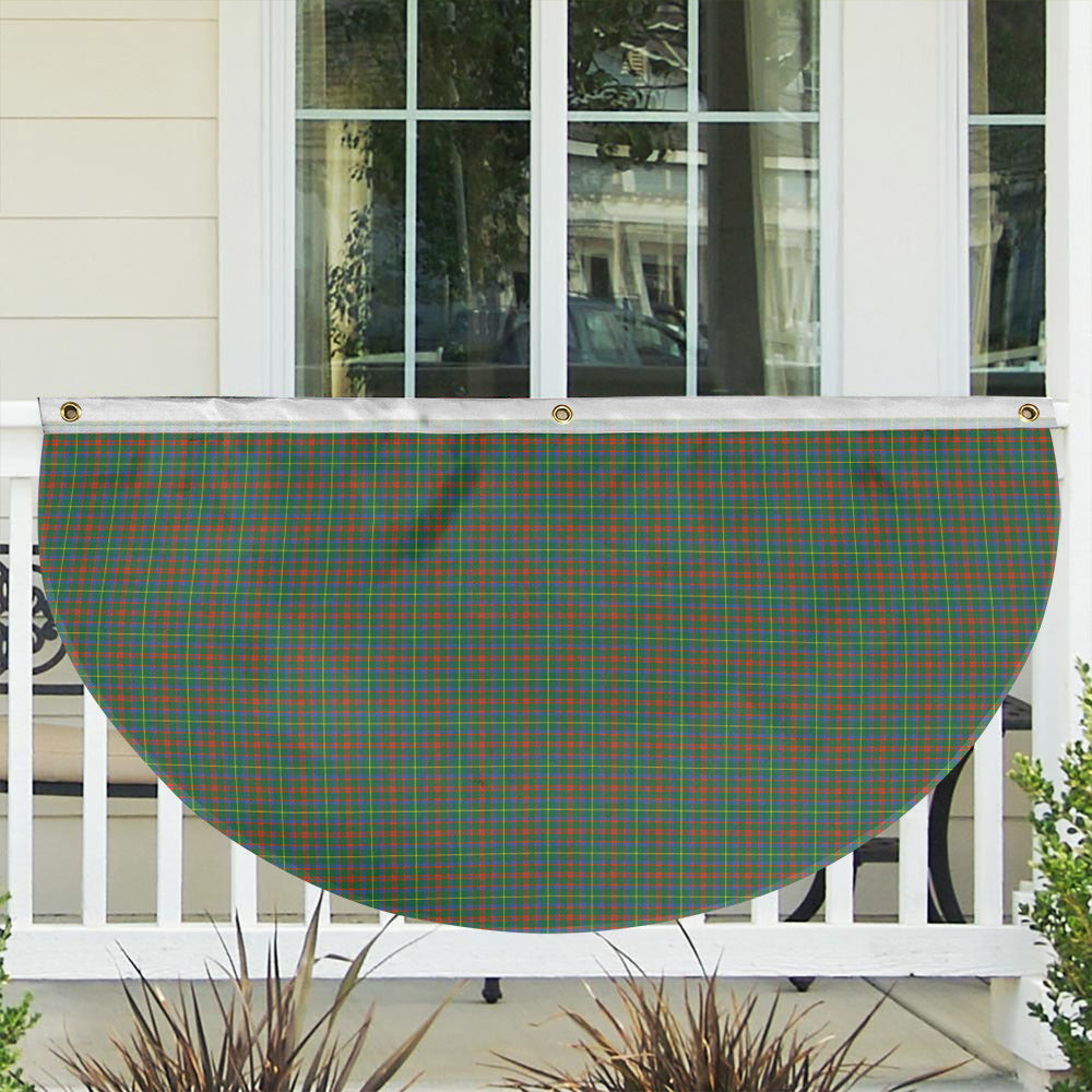 ScotsTee Shop Scottish McKintosh Hunting Ancient Tartan Non-Pleated Fan Flag Bunting Banner