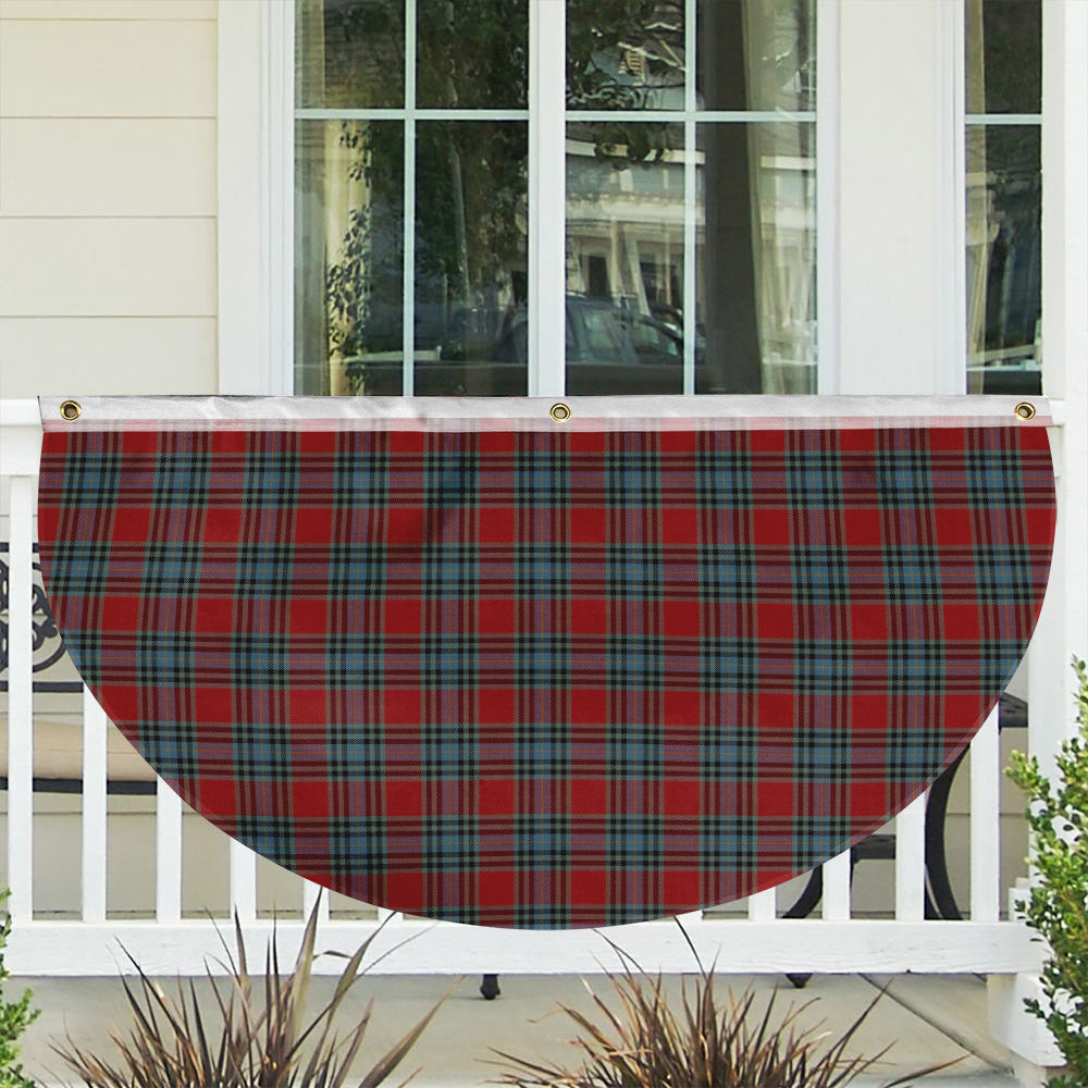 ScotsTee Shop Scottish MacLeay Tartan Non-Pleated Fan Flag Bunting Banner