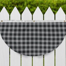 ScotsTee Shop Scottish McRae Dress Tartan Non-Pleated Fan Flag Bunting Banner