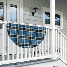 ScotsTee Shop Scottish Thompson Society Tartan Non-Pleated Fan Flag Bunting Banner