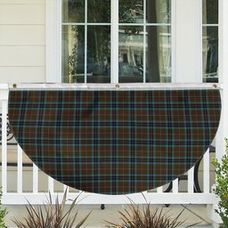 ScotsTee Shop Scottish MacTavish Hunting Tartan Non-Pleated Fan Flag Bunting Banner