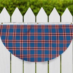 ScotsTee Shop Scottish Laing of Archiestown Ancient Tartan Non-Pleated Fan Flag Bunting Banner