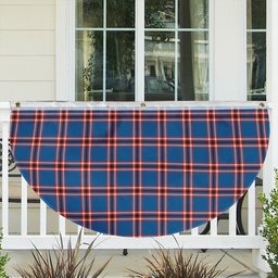 ScotsTee Shop Scottish Laing of Archiestown Ancient Tartan Non-Pleated Fan Flag Bunting Banner