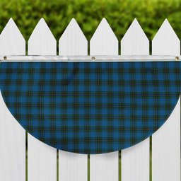 ScotsTee Shop Scottish Murray of Elibank Tartan Non-Pleated Fan Flag Bunting Banner