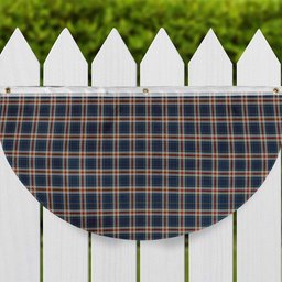 ScotsTee Shop Scottish Yusra (Malay) Tartan Non-Pleated Fan Flag Bunting Banner