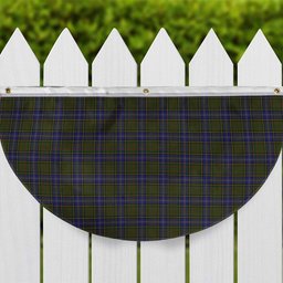 ScotsTee Shop Scottish MacMillan Hunting Modern Tartan Non-Pleated Fan Flag Bunting Banner