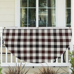 ScotsTee Shop Scottish Hog Modern Tartan Non-Pleated Fan Flag Bunting Banner