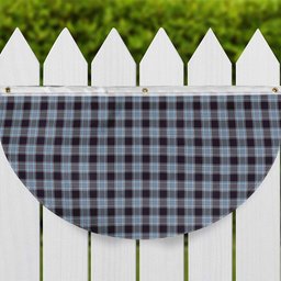 ScotsTee Shop Scottish Royal Canadian Air Force Tartan Non-Pleated Fan Flag Bunting Banner