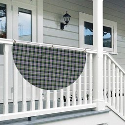ScotsTee Shop Scottish Macnaghten Dress Tartan Non-Pleated Fan Flag Bunting Banner