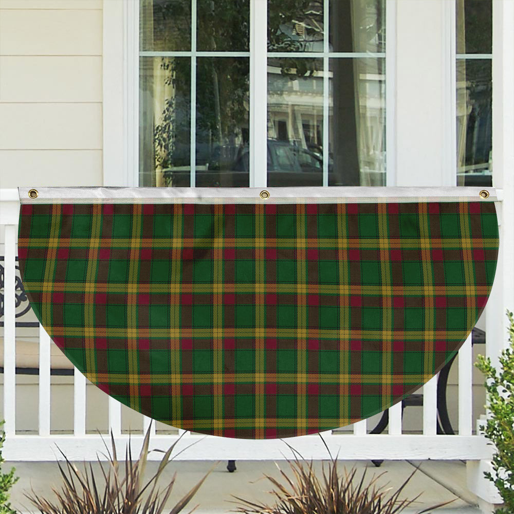 ScotsTee Shop Scottish MacMillan Anc Clans Originaux Tartan Non-Pleated Fan Flag Bunting Banner
