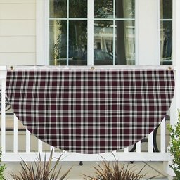 ScotsTee Shop Scottish Little Dress Modern Tartan Non-Pleated Fan Flag Bunting Banner