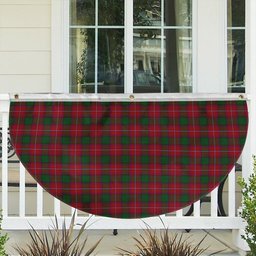 ScotsTee Shop Scottish Rattray Tartan Non-Pleated Fan Flag Bunting Banner